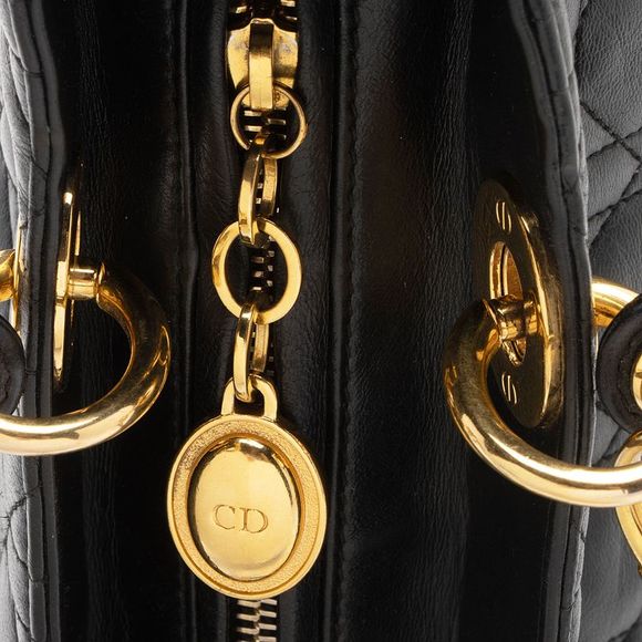 Dior Lambskin Lady Dior Medium Tote - Picture 9 of 15